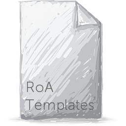 Blank Roa RoA Template - Corporate Action – Templated