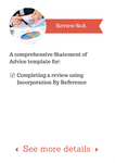SoA Template - Review SoA (Incorporation By Reference)